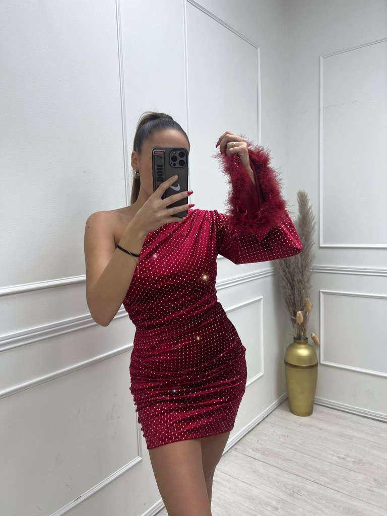 PLUMY DRESS