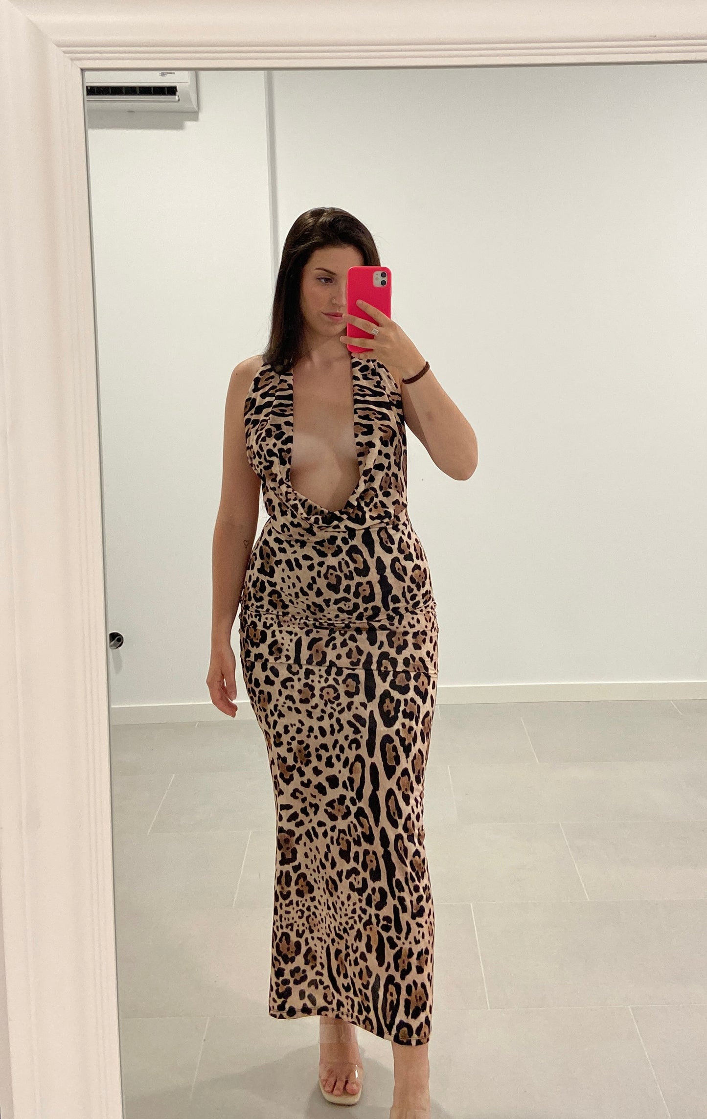 NONNA DRESS LEOPARDO