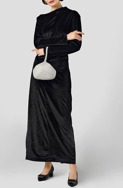 BOLSITO PERLAS PLATA