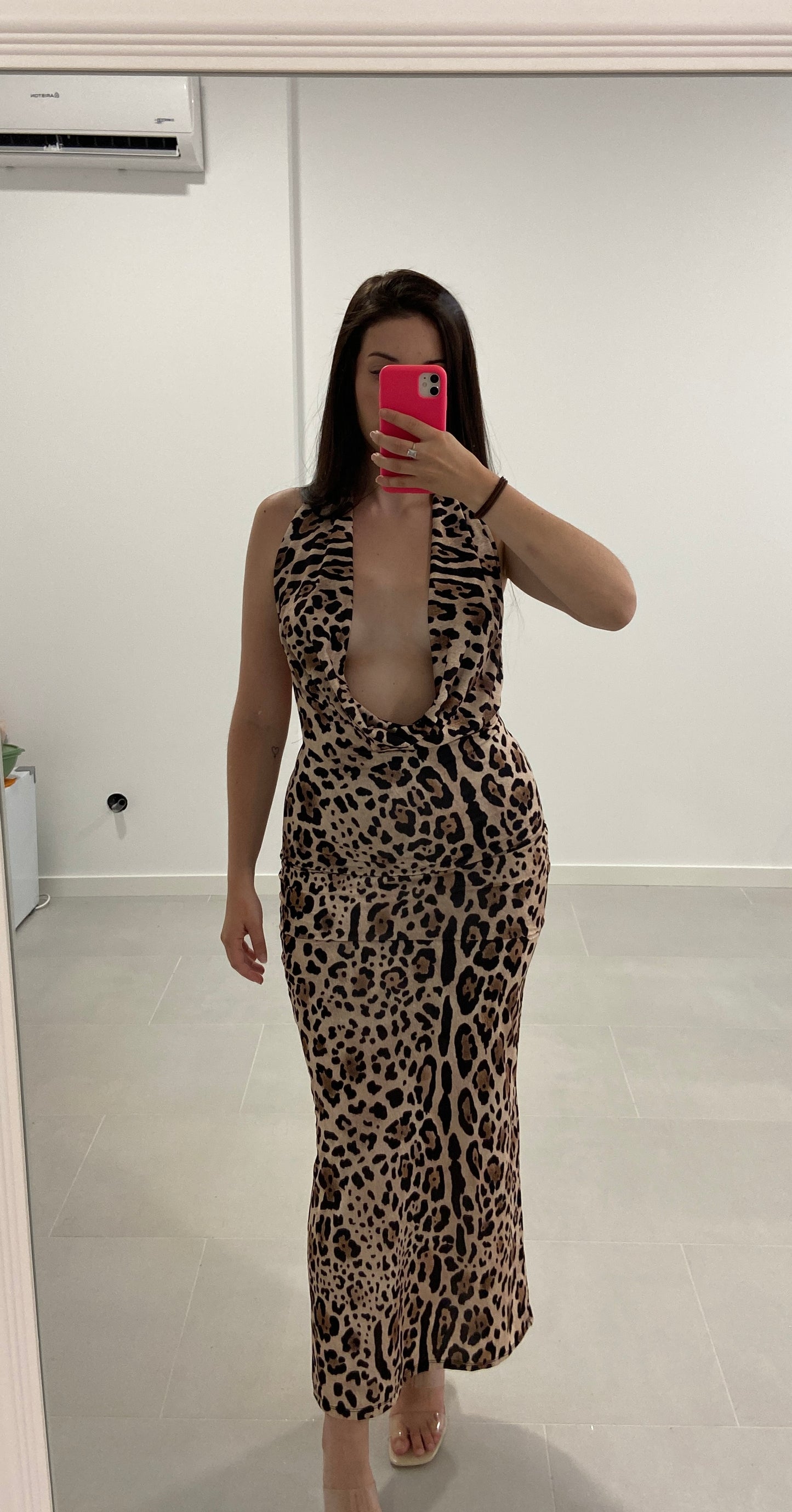 NONNA DRESS LEOPARDO