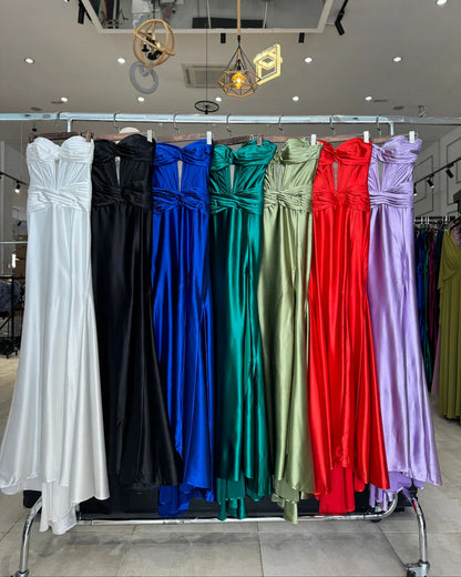 INFINITY DRESS SATINADO