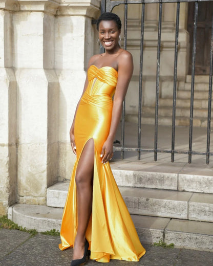 INFINITY DRESS SATINADO