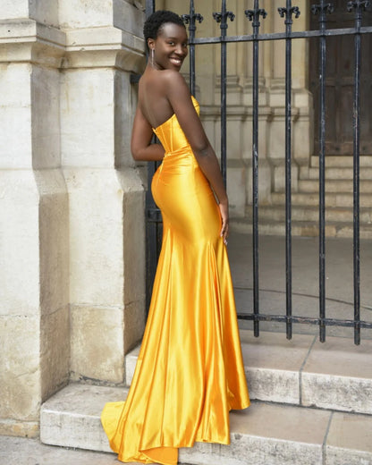 INFINITY DRESS SATINADO