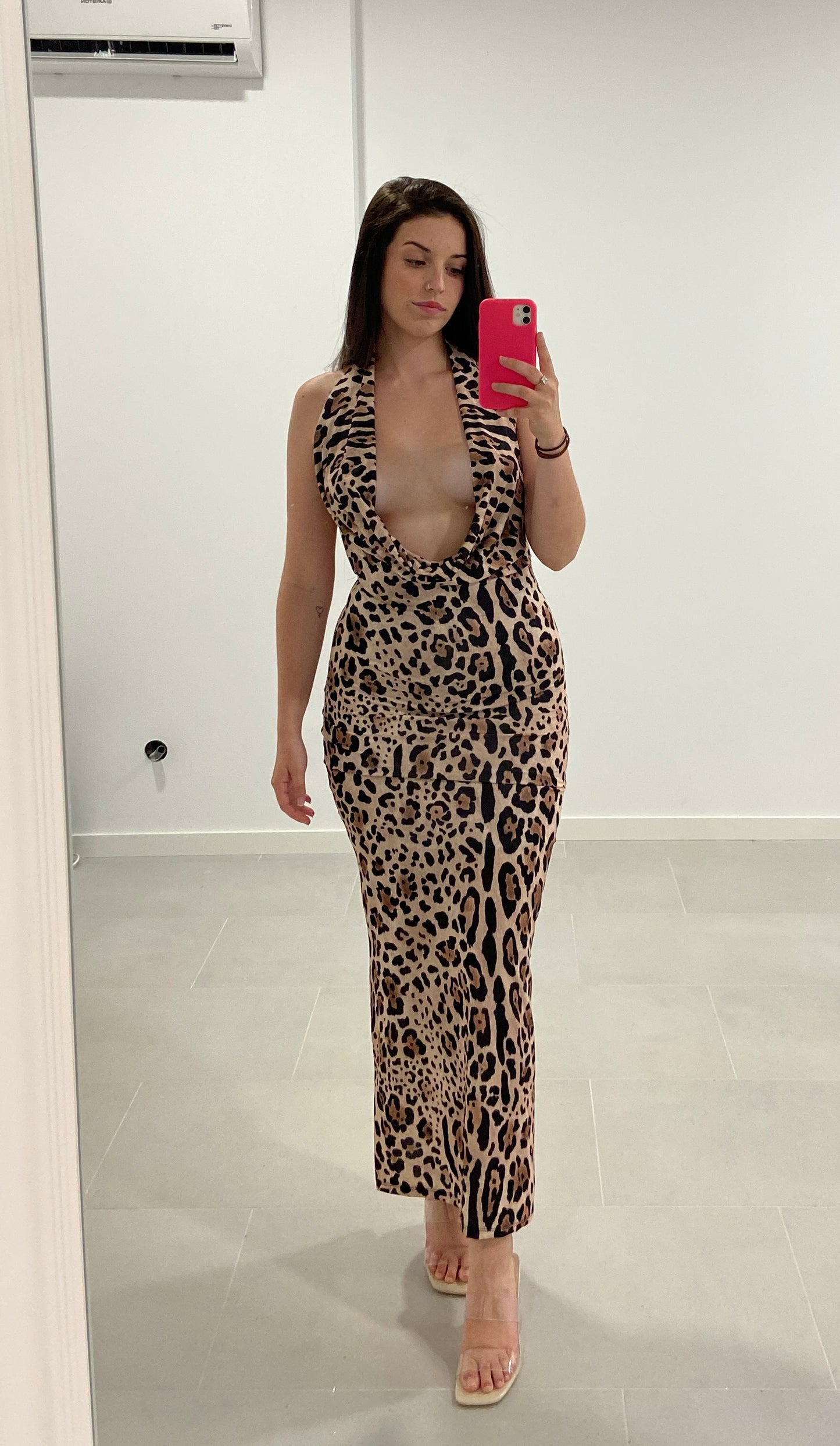 NONNA DRESS LEOPARDO