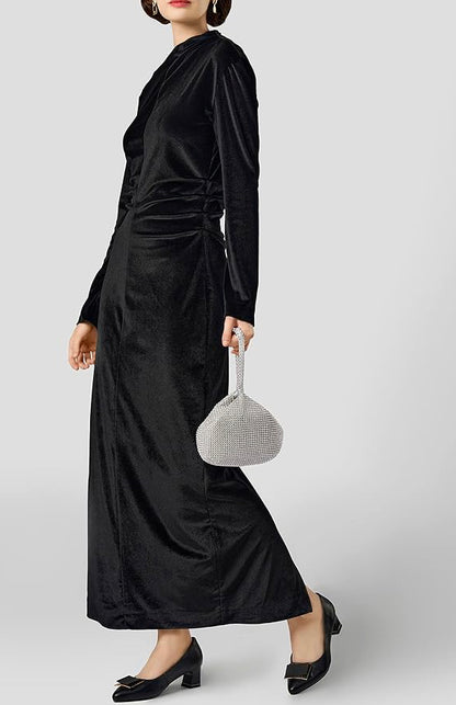 BOLSITO PERLAS PLATA