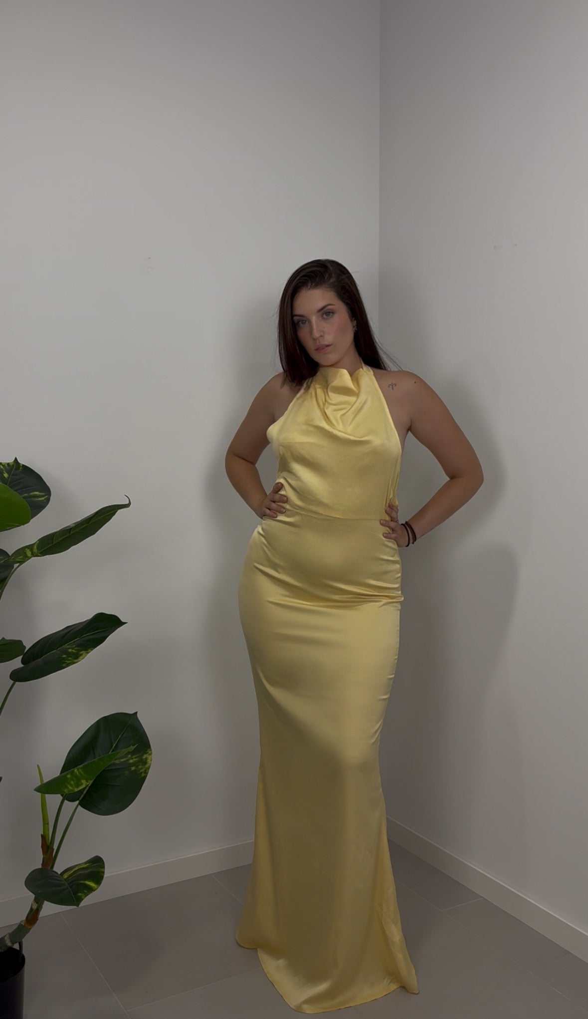 GLOSSY DRESS